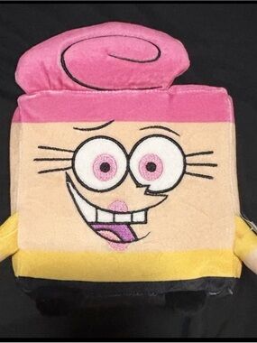 Fairy Odd Parents Cube-Plushie 6" CUBE - Wanda